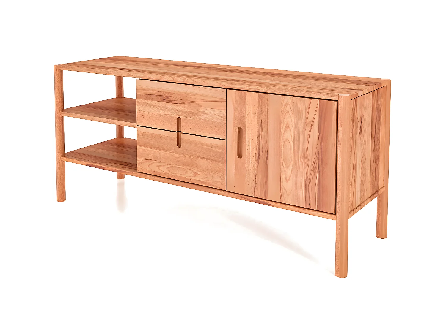 POLA - Kommode 100% aus massivem Holz aus Kernbuche, naturgeölt