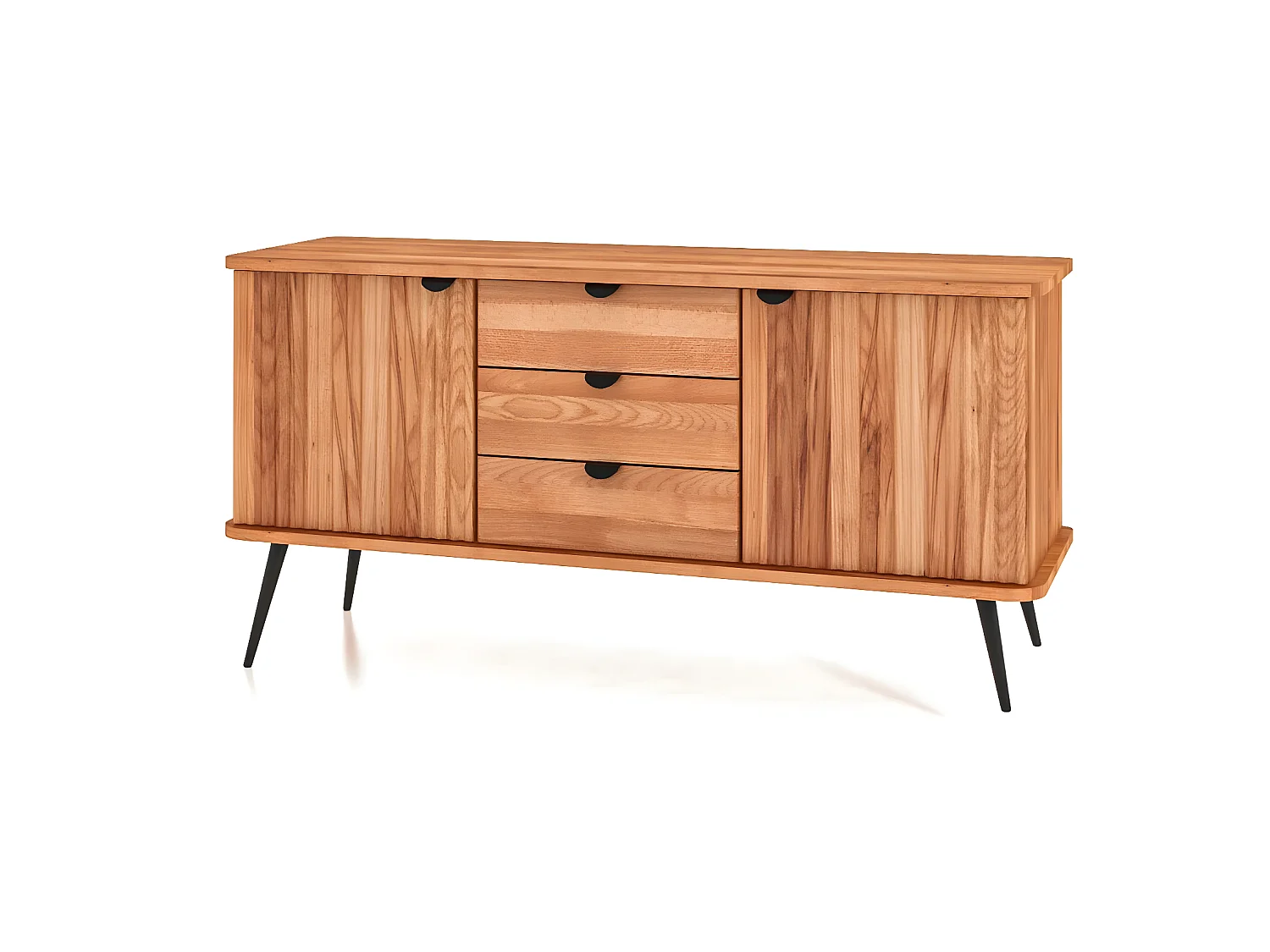 KULA - Kommode 100% aus massivem Holz aus Kernbuche, naturgeölt