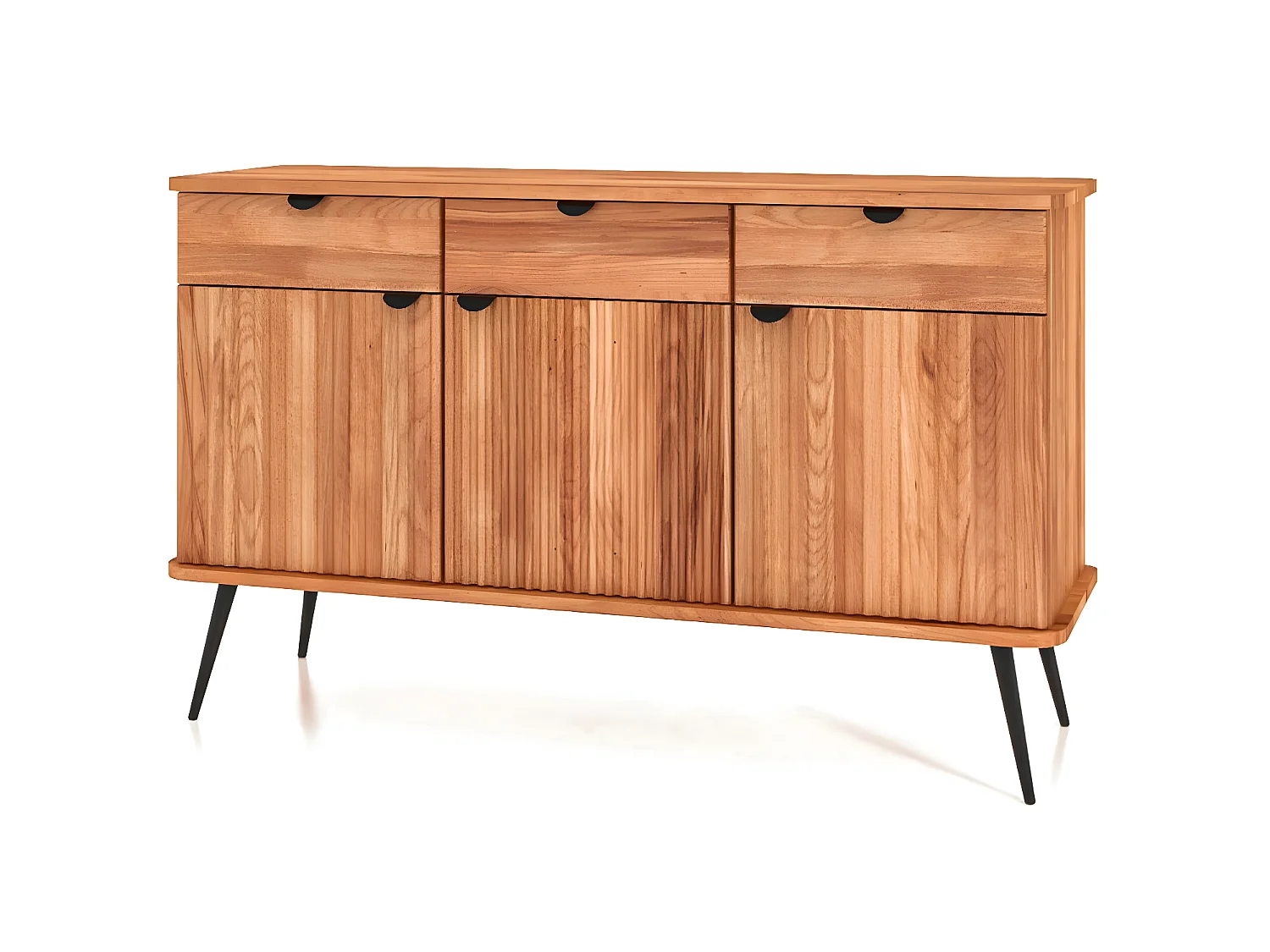 KULA - Kommode 100% aus massivem Holz aus Kernbuche, naturgeölt