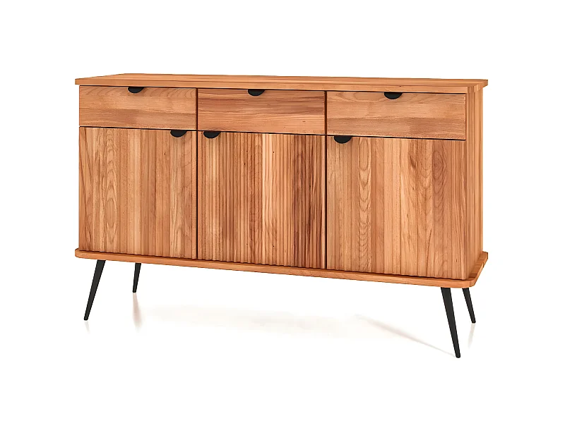 KULA - Kommode 100% aus massivem Holz aus Kernbuche, naturgeölt