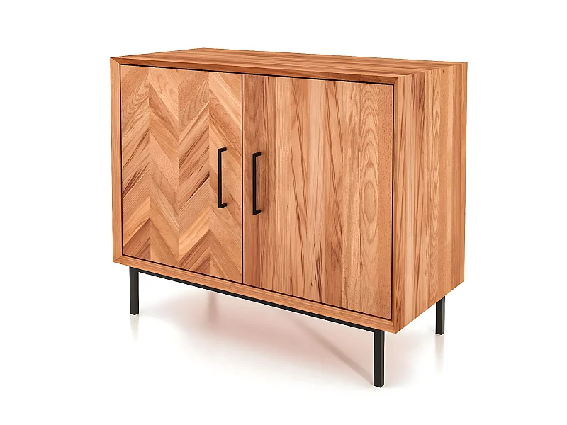 ABIES - Kommode 100% aus massivem Holz aus Kernbuche, naturgeölt