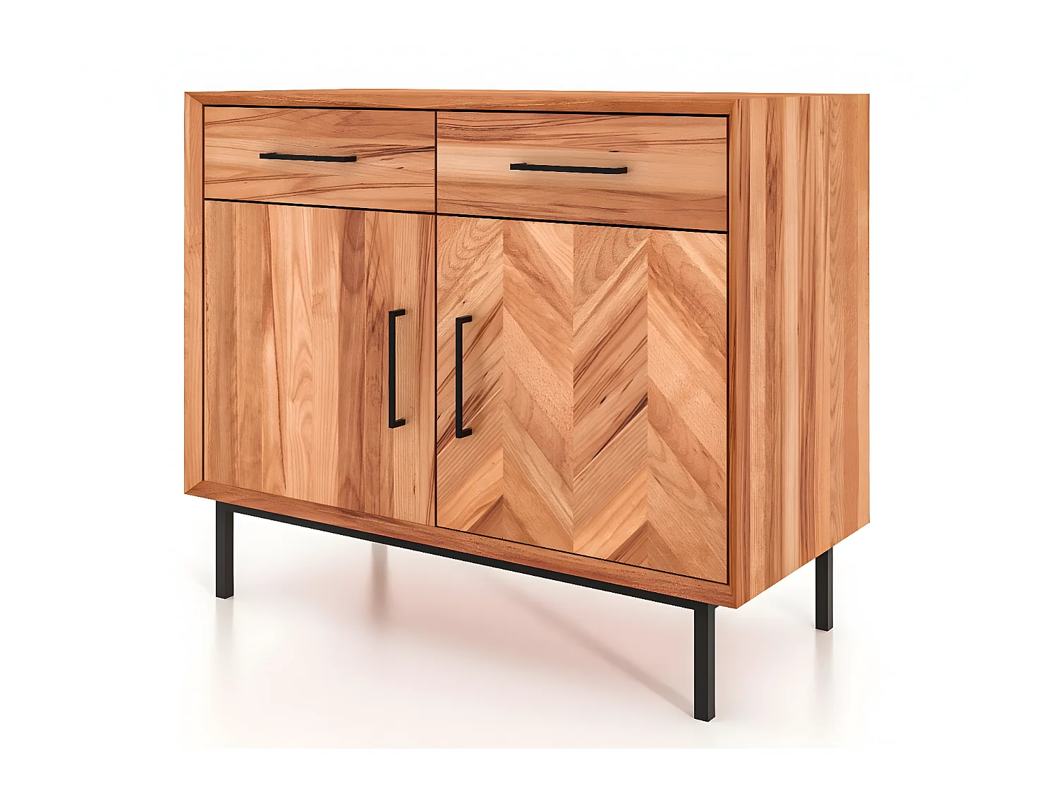 ABIES - Kommode 100% aus massivem Holz aus Kernbuche, naturgeölt