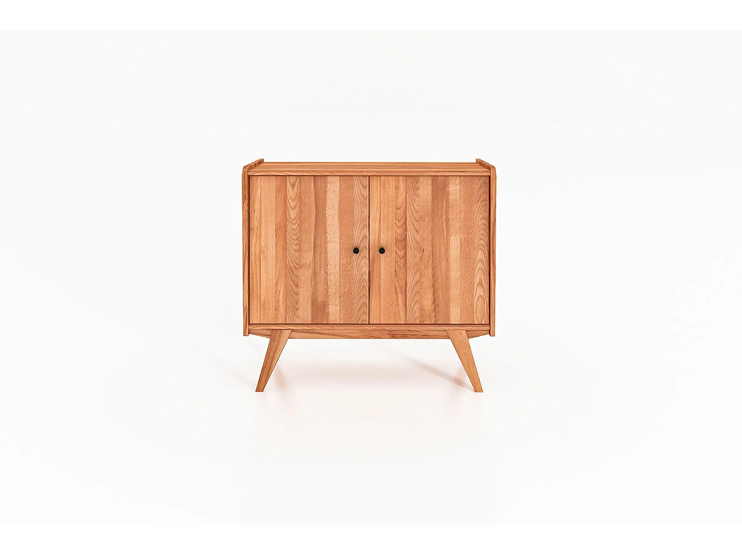 RETRO - Kommode 100% aus massivem Holz aus Kernbuche, naturgeölt