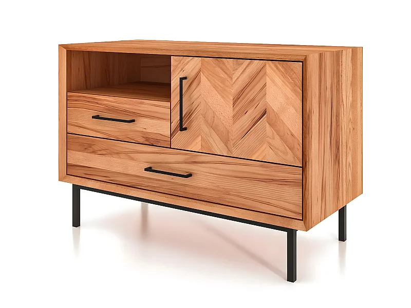 ABIES - Kommode 100% aus massivem Holz aus Kernbuche, naturgeölt