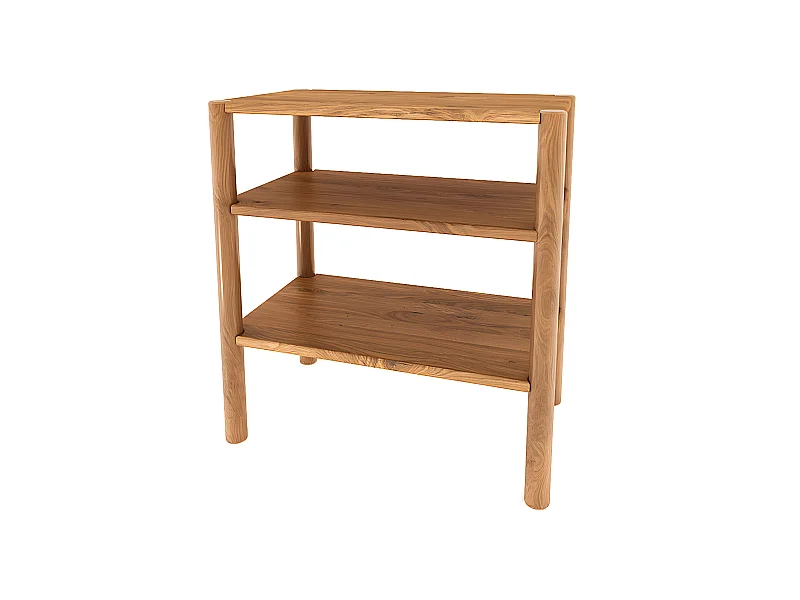 POLA - Nachttisch aus Wildeiche, naturgeölt