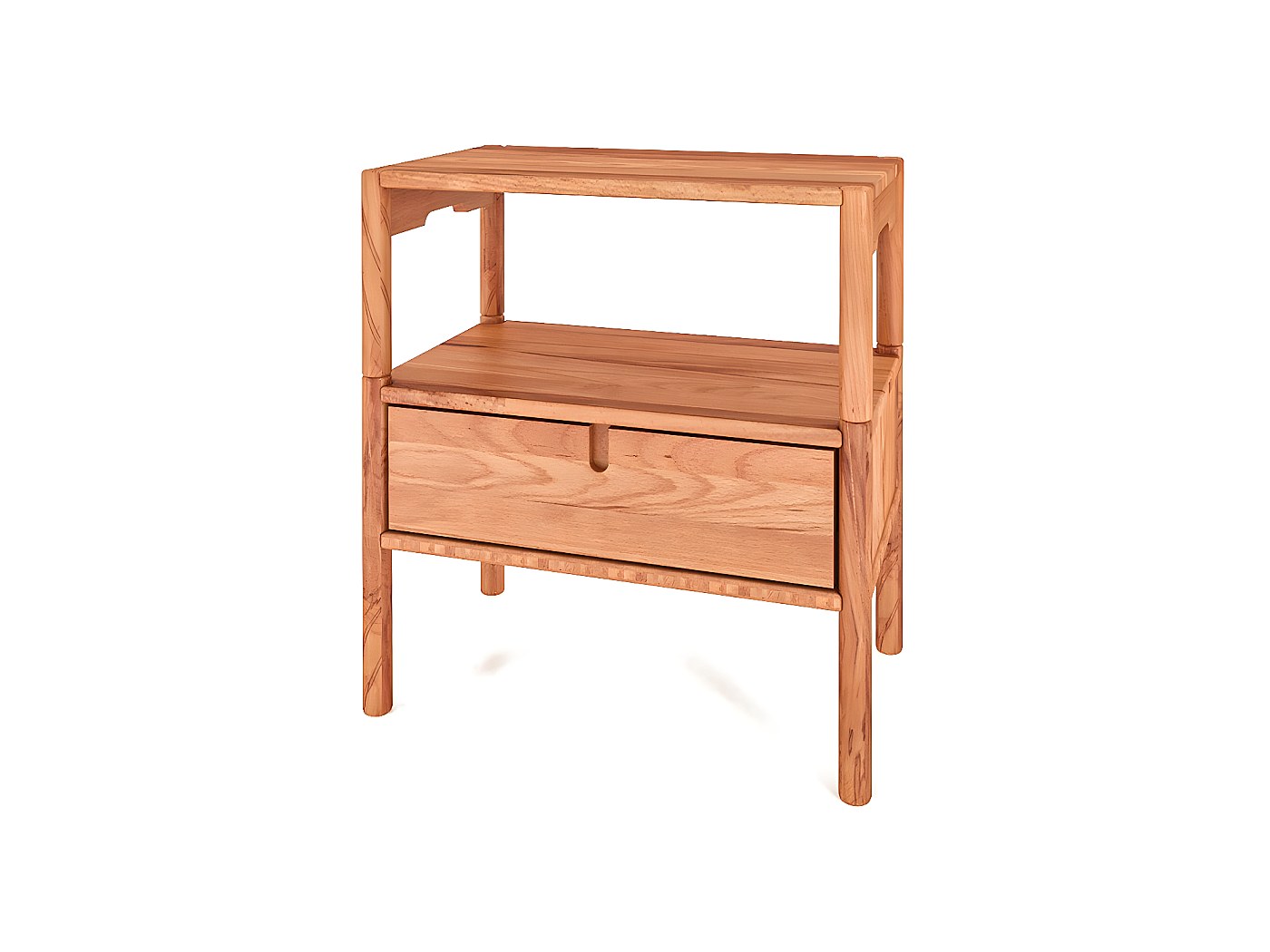 Bambus Betttisch Neigbar - Höhenverstellbarer Laptoptisch 66x35cm