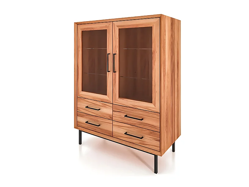 ABIES - Kommode 100% aus massivem Holz aus Kernbuche, naturgeölt