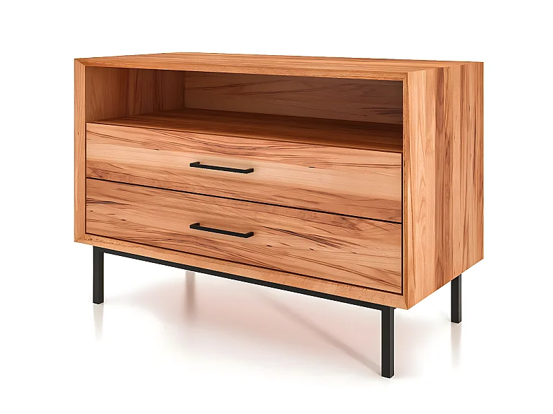 ABIES - Kommode 100% aus massivem Holz aus Kernbuche, naturgeölt