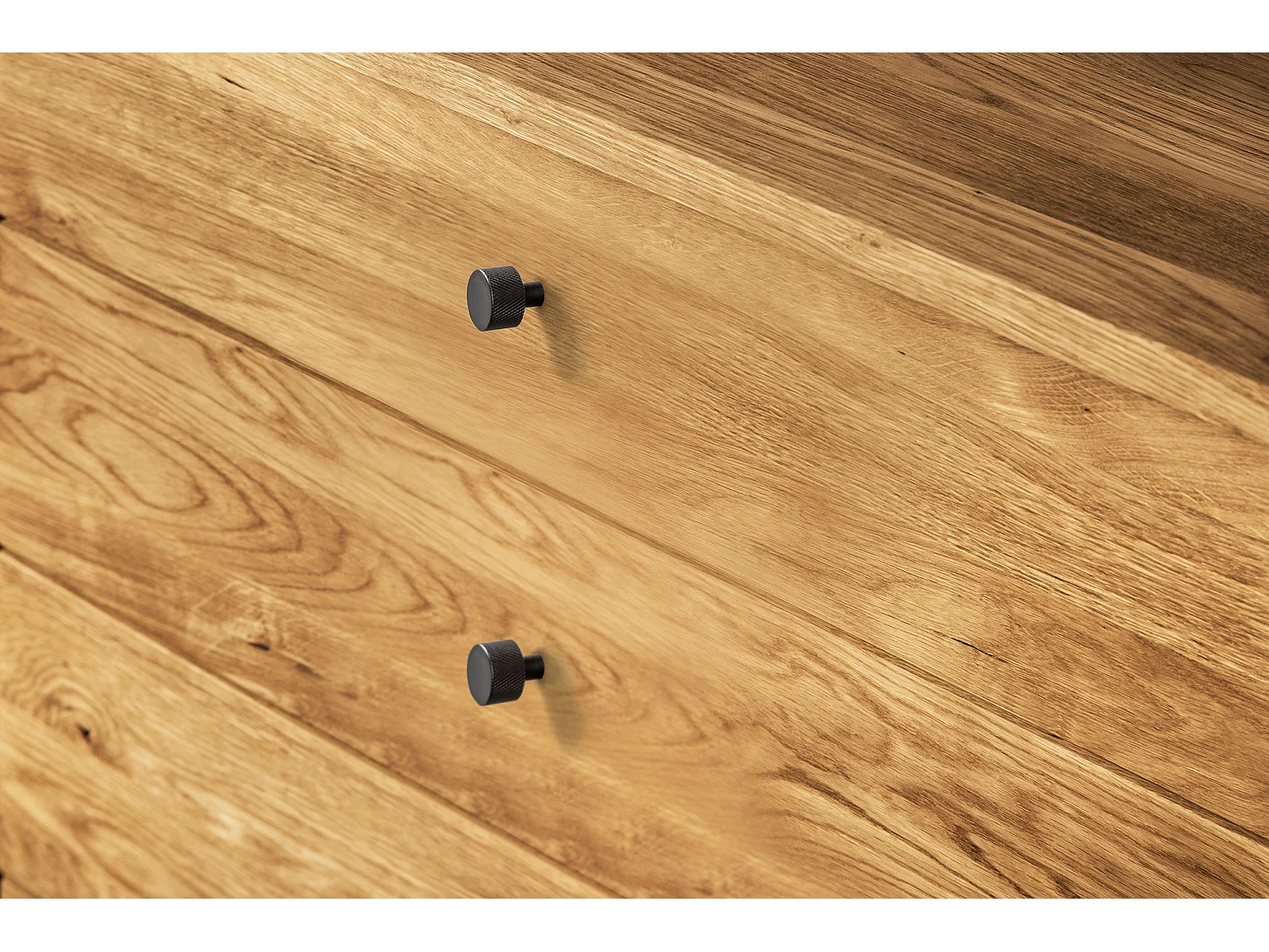 RETRO - Kommode 100% aus massivem Holz aus Kernbuche, naturgeölt