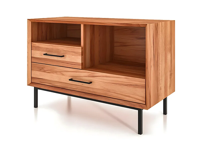 ABIES - Kommode 100% aus massivem Holz aus Kernbuche, naturgeölt