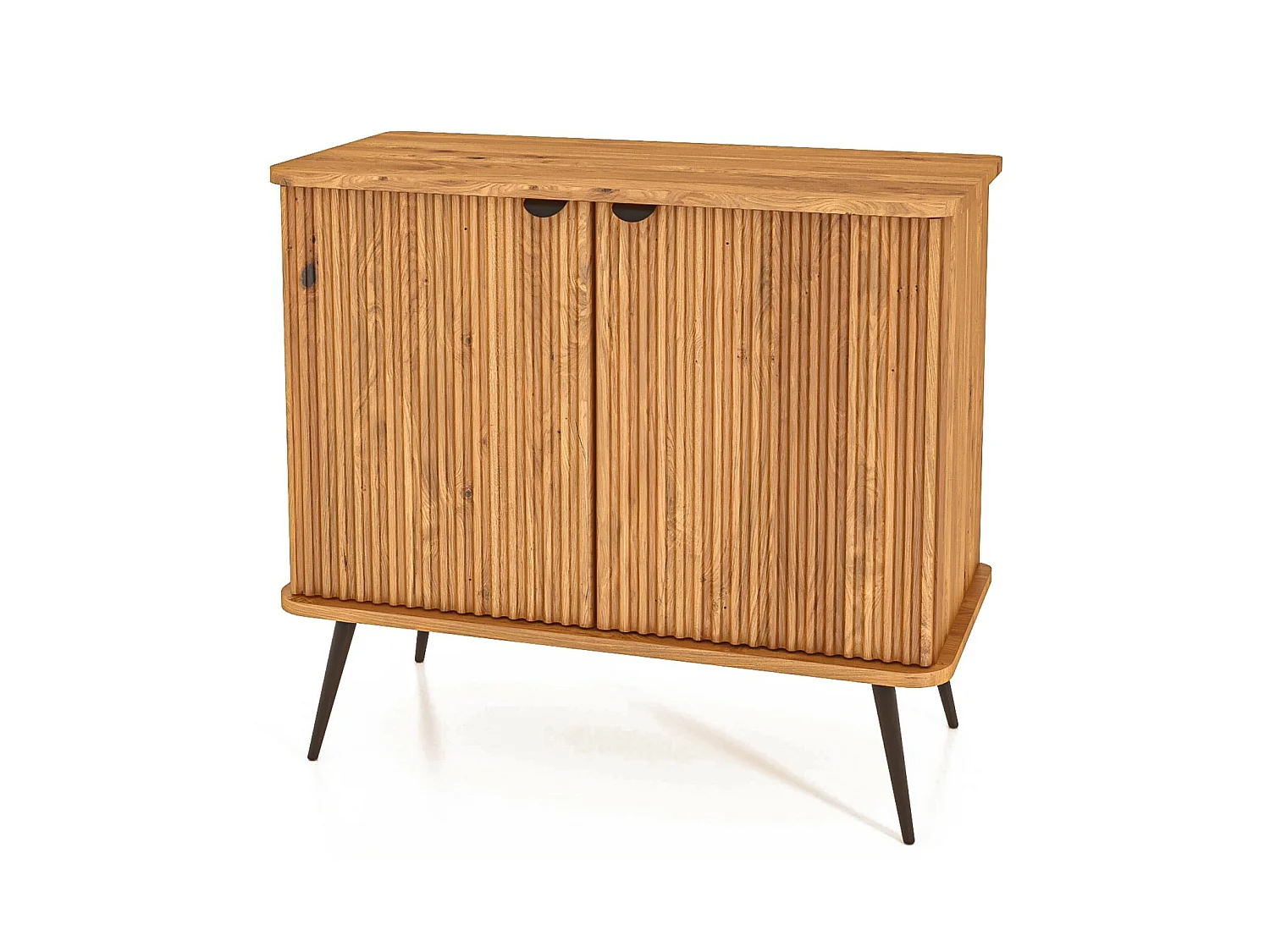 KULA - Kommode 100% aus massivem Holz aus Wildeiche, naturgeölt