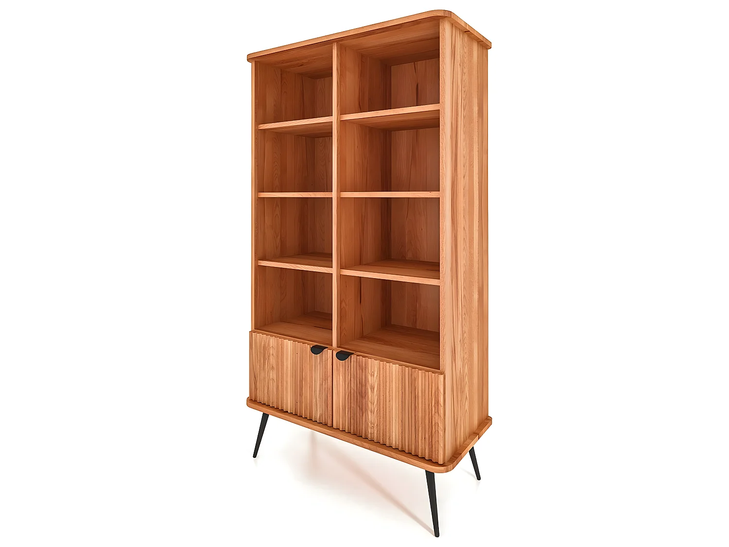KULA - Regall aus massivem Holz aus Kernbuche, naturgeölt