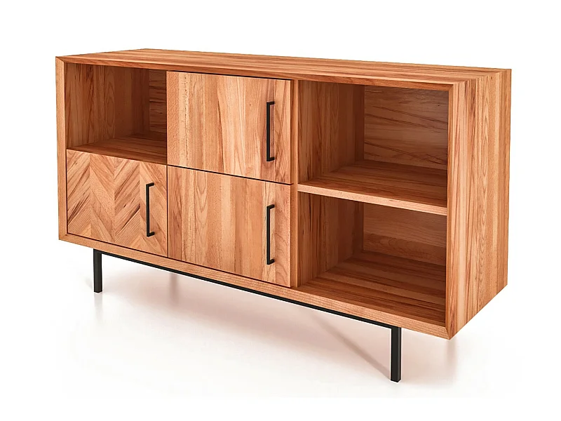 ABIES - Kommode 100% aus massivem Holz aus Kernbuche, naturgeölt