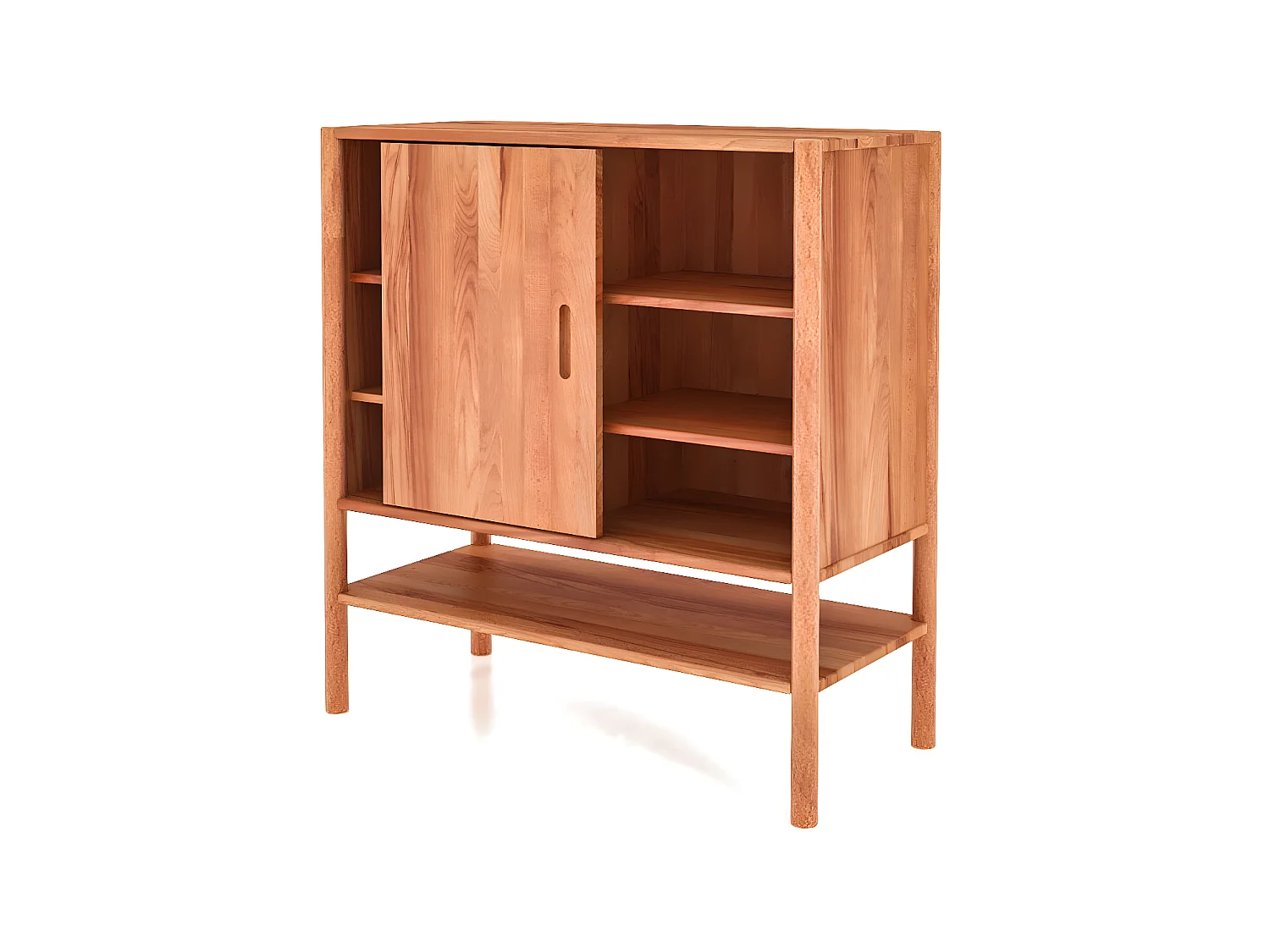 POLA - Kommode 100% aus massivem Holz aus Kernbuche, naturgeölt