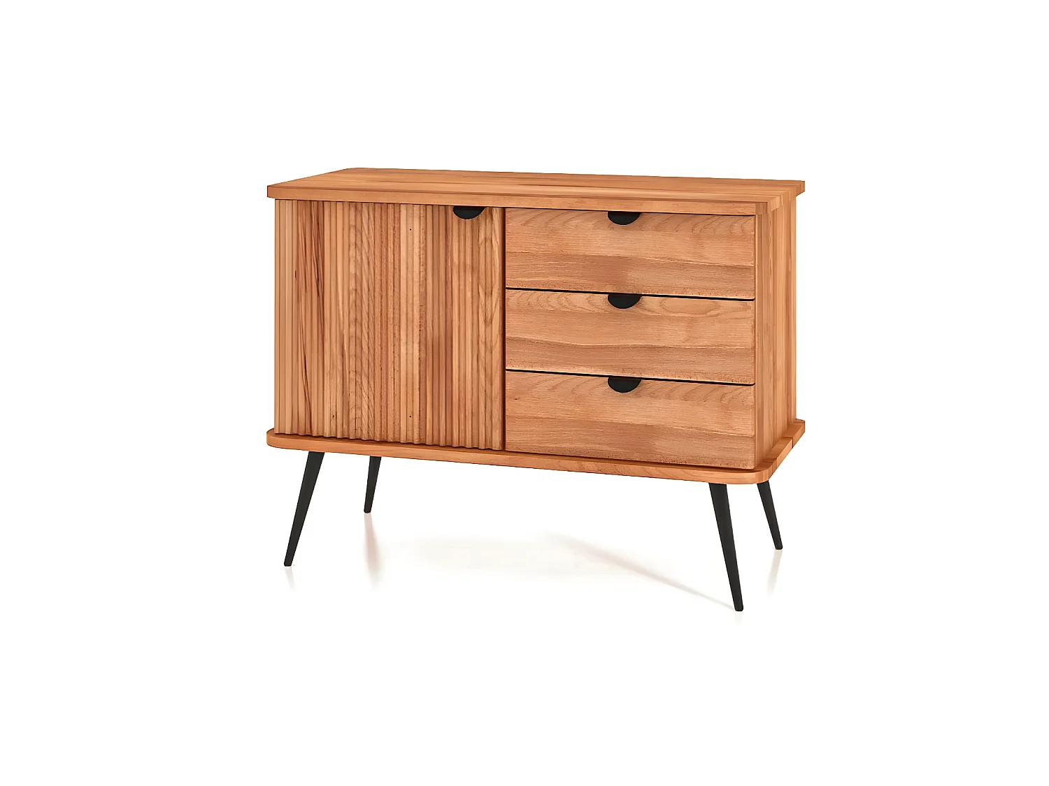 KULA - Kommode 100% aus massivem Holz aus Kernbuche, naturgeölt