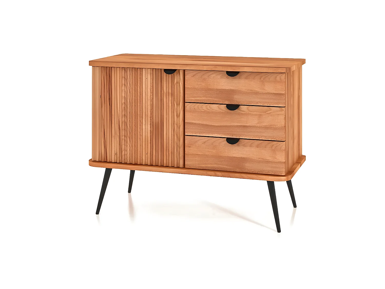 KULA - Kommode 100% aus massivem Holz aus Kernbuche, naturgeölt