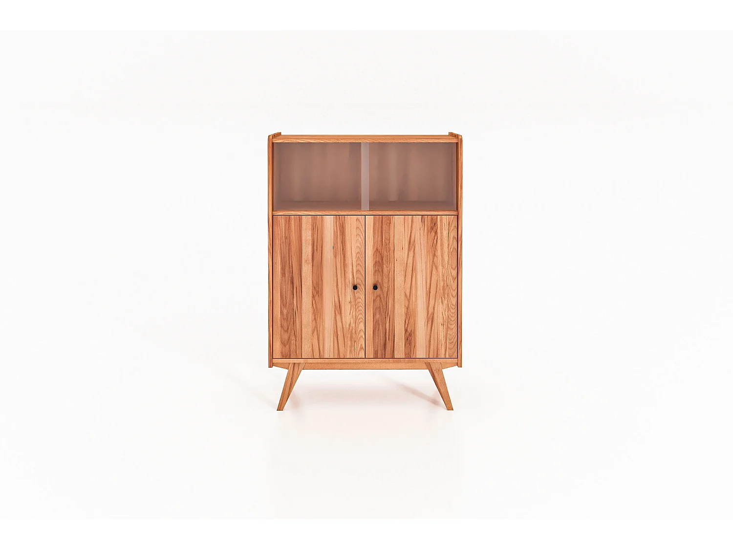 RETRO - Kommode 100% aus massivem Holz aus Kernbuche, naturgeölt