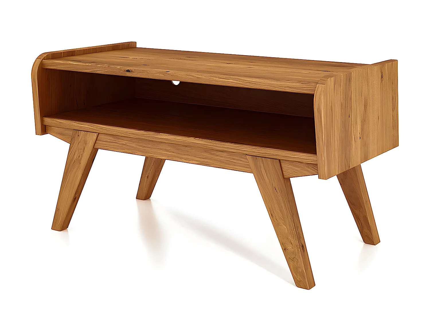 RETRO - TV-Möbel aus Wildeiche naturgeölt