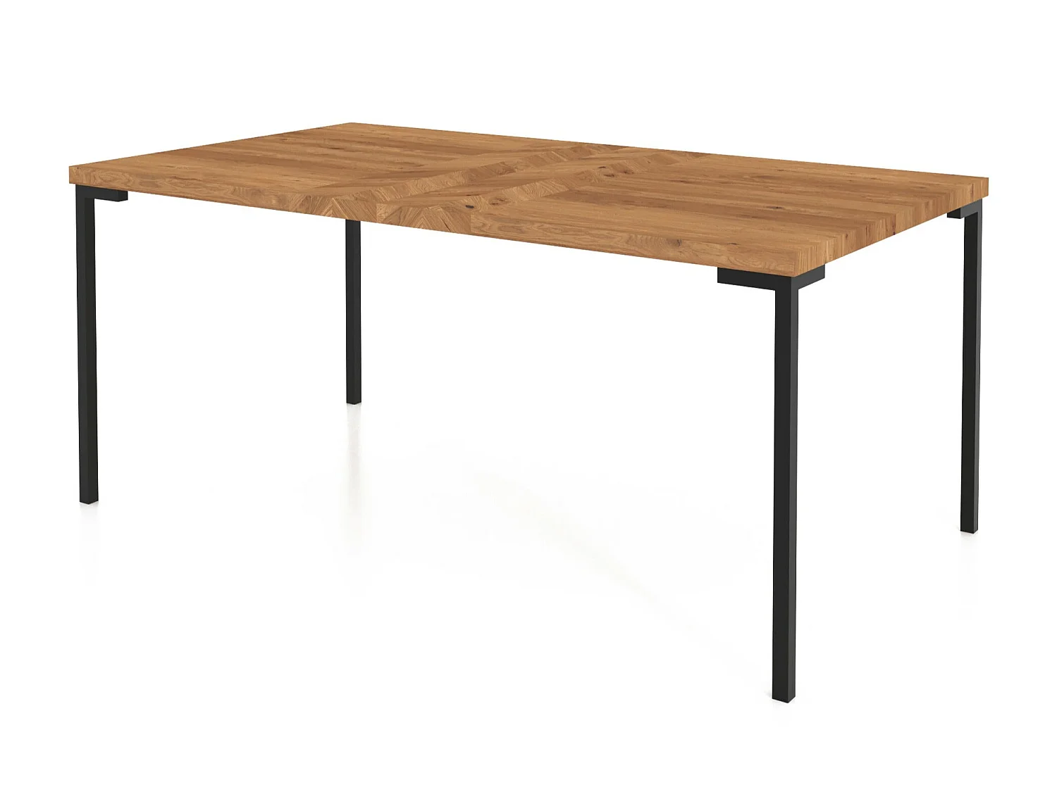 ABIES - Couchtisch aus Wileiche, naturgeölt 60x110