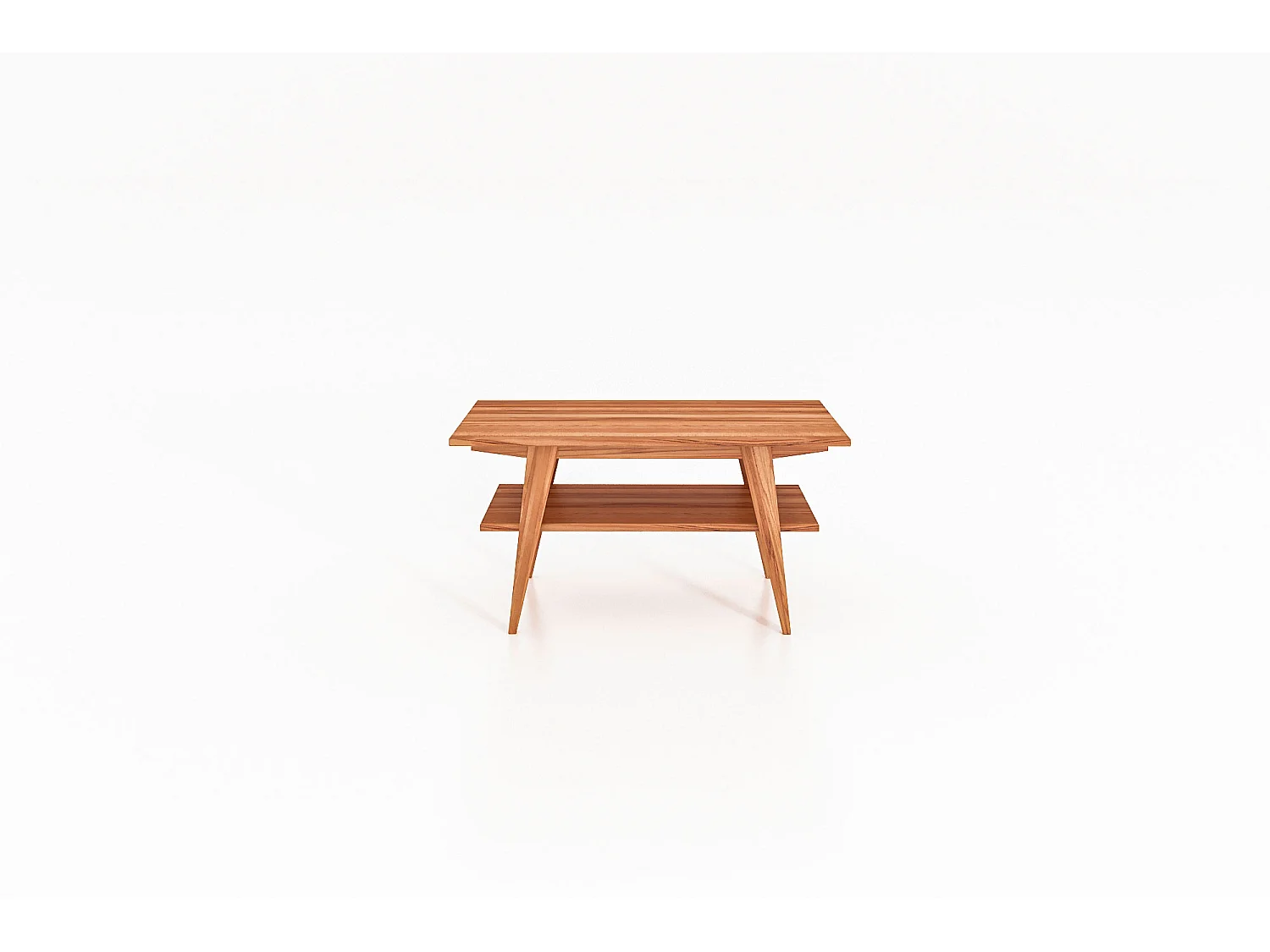 RETRO - Couchtisch aus Kernbuche, naturgeölt 80x80