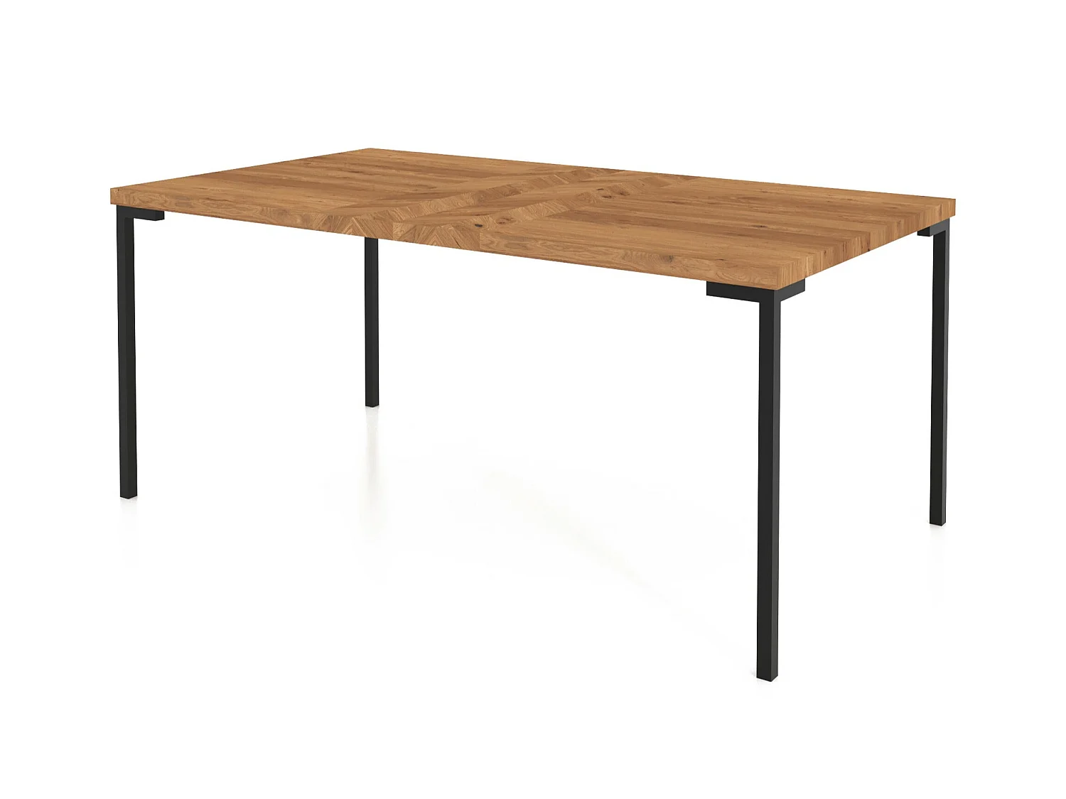 ABIES - Couchtisch aus Wileiche, naturgeölt 60x80