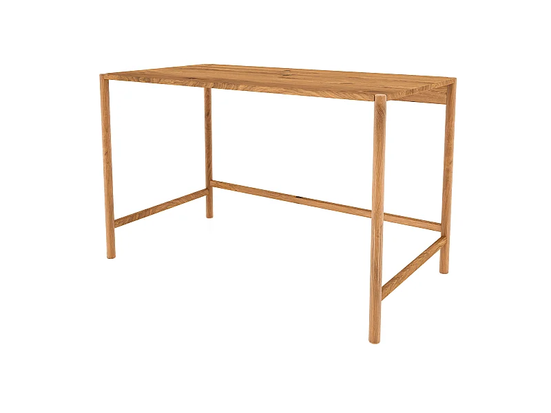 POLA - Schminktisch mit Schublade aus Wildeiche, naturgeölt