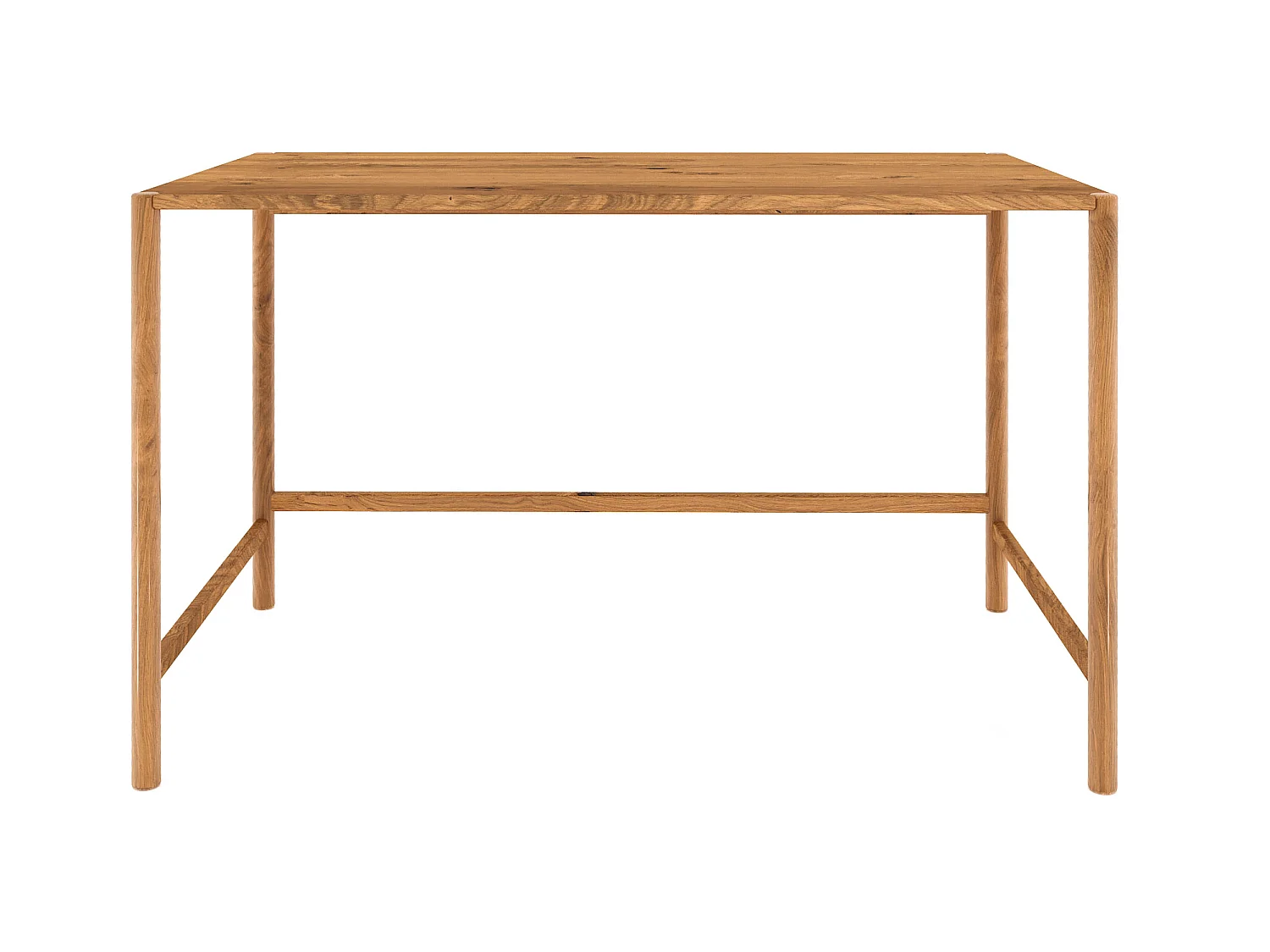 POLA - Schminktisch mit Schublade aus Wildeiche, naturgeölt