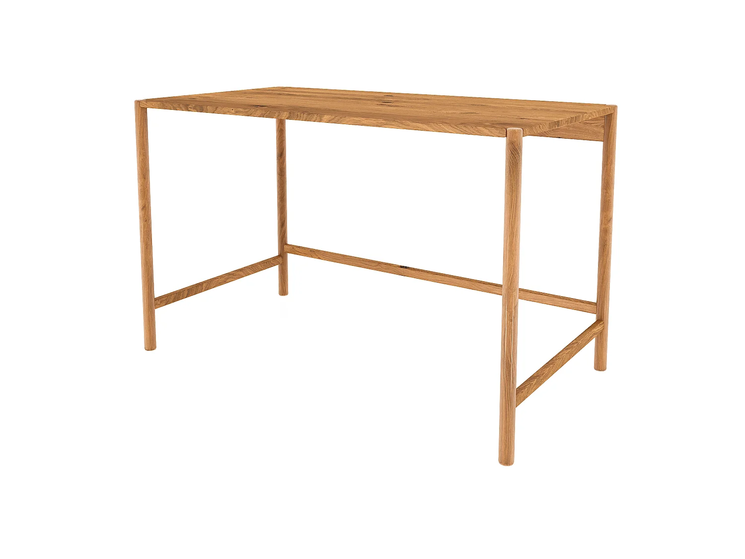 POLA - Schminktisch mit Schublade aus Wildeiche, naturgeölt