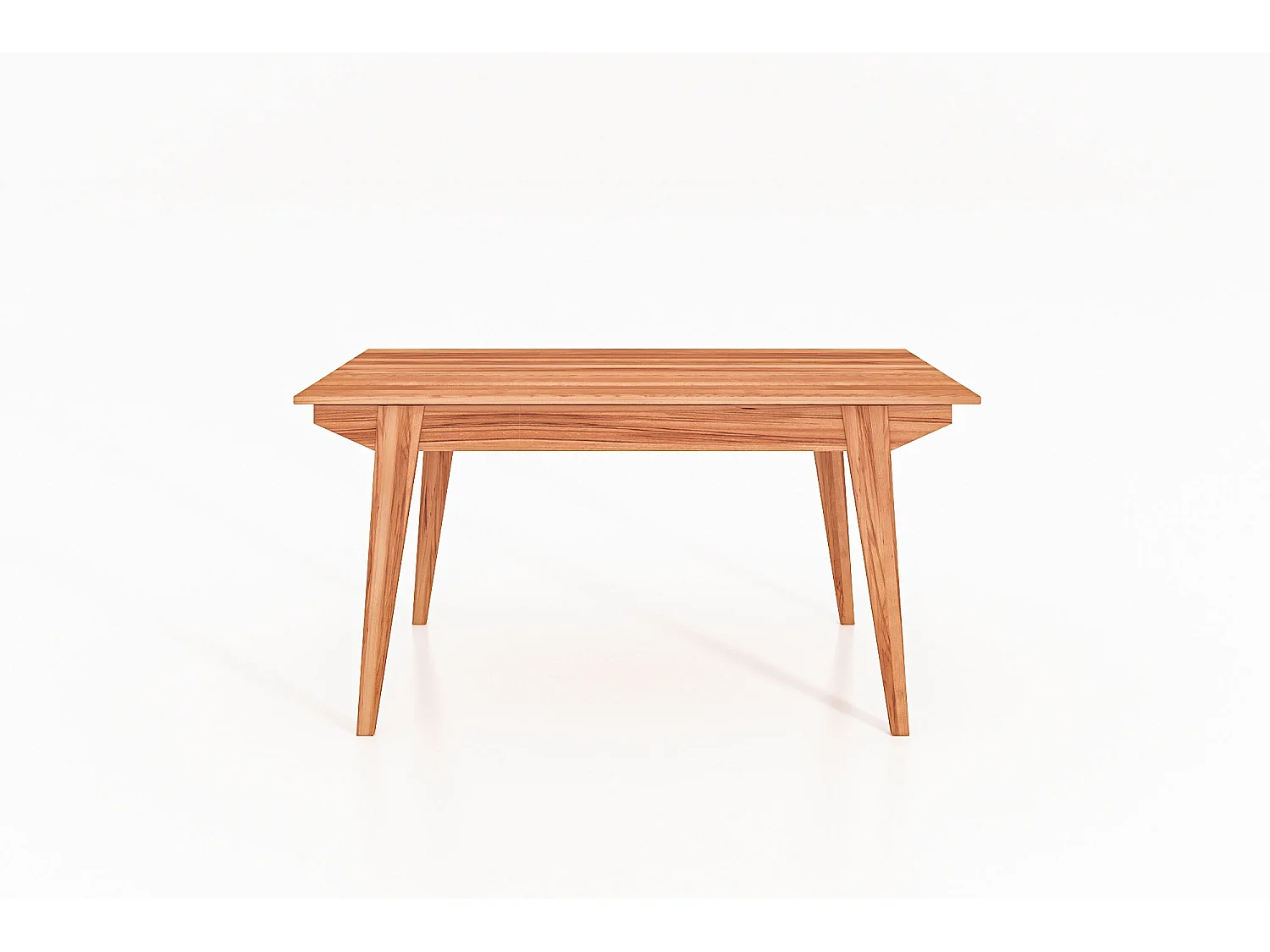 RETRO - Tisch aus Kernbuche, naturgeölt 90x130