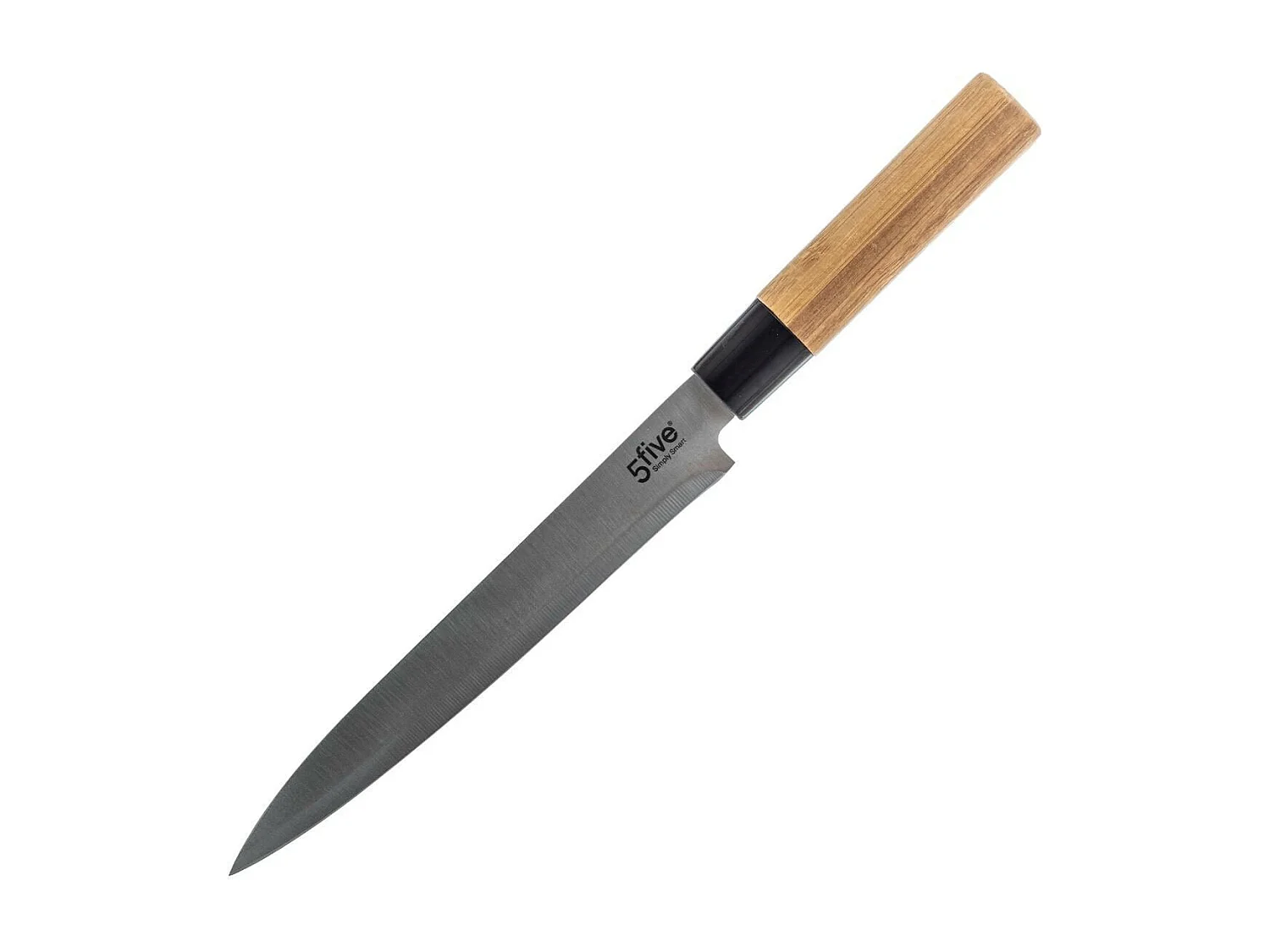 Juego de Cuchillos de Bambú Natural 5 Piezas 31cm