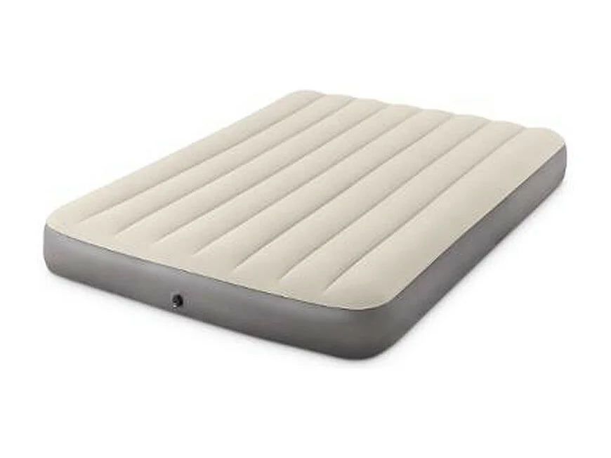 Matelas 1 Place et Demie Single High - Crème - 191x137x25 cm - Intex