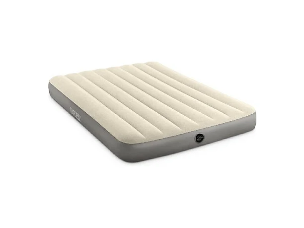 Matelas Double Single High - Crème - 152x203x25 cm - Intex