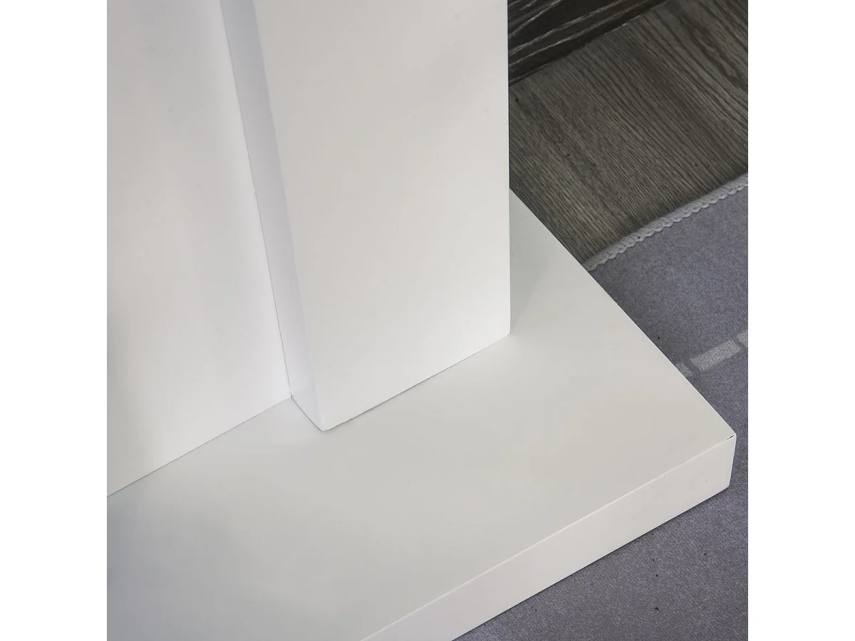 Chimenea eléctrica blanco 102x30x95 cm HOMCOM