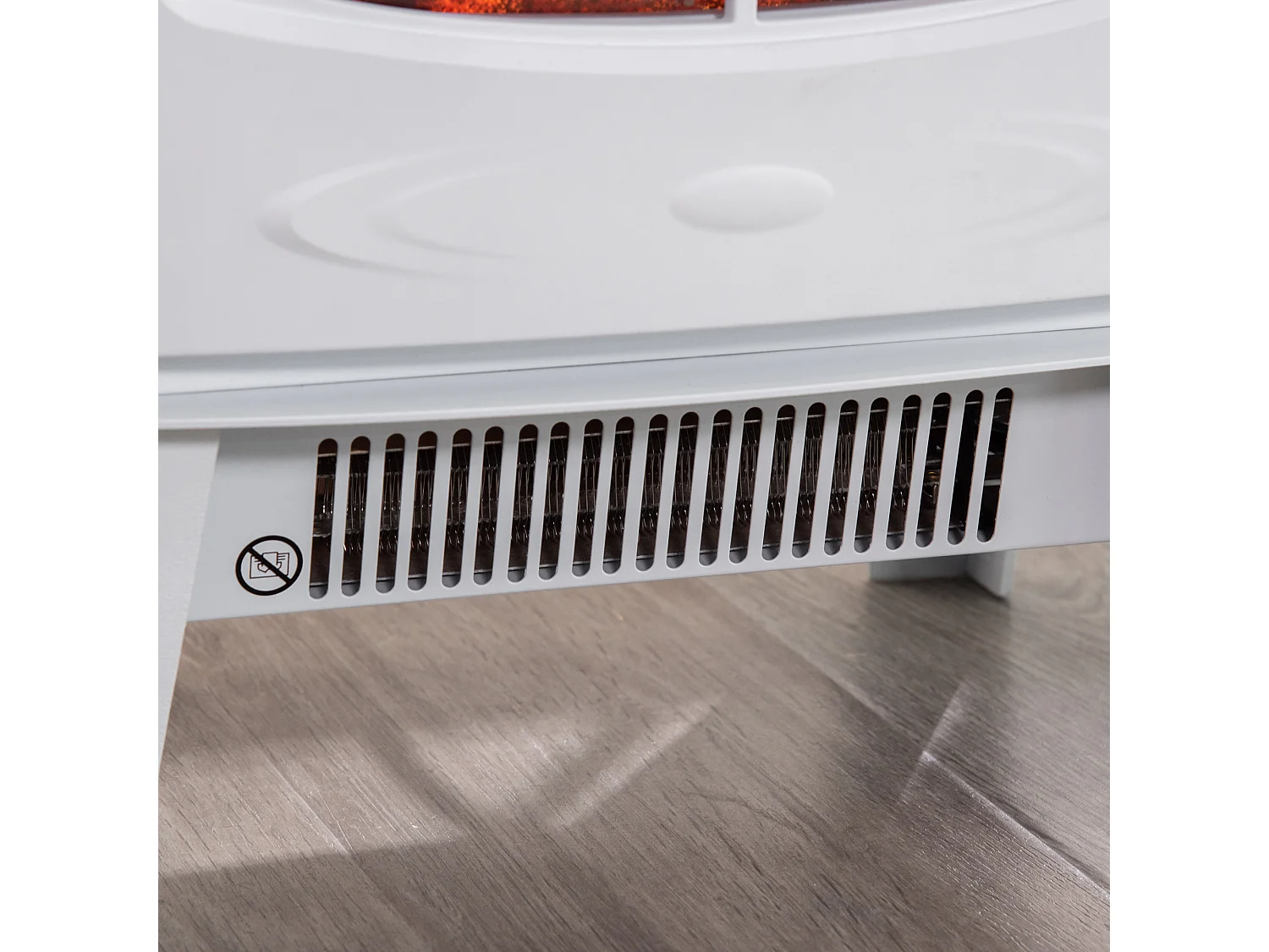 Chimenea eléctrica blanco 39x26x54.8 cm HOMCOM