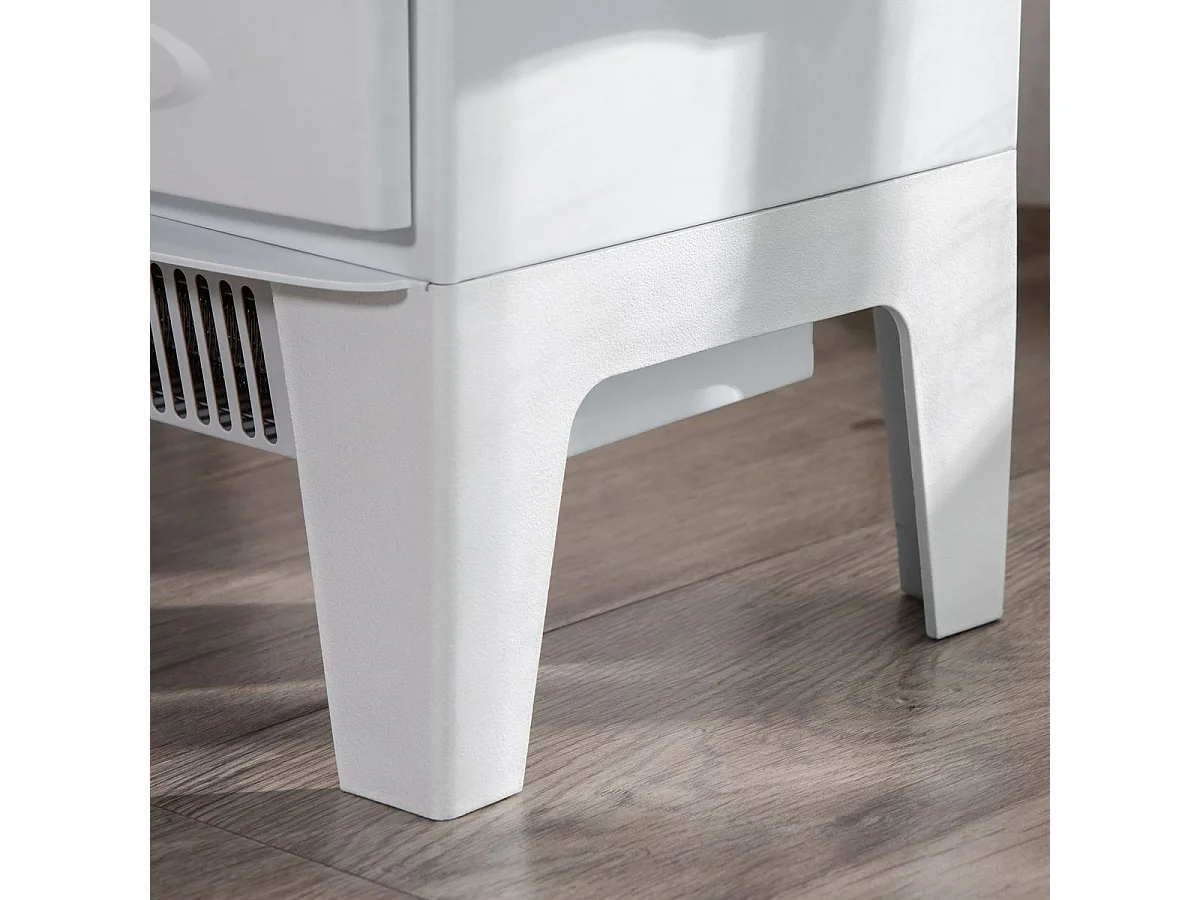 Chimenea eléctrica blanco 39x26x54.8 cm HOMCOM