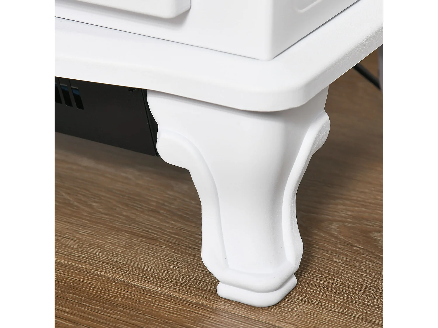 Chimenea eléctrica blanco 51x28x60 cm HOMCOM