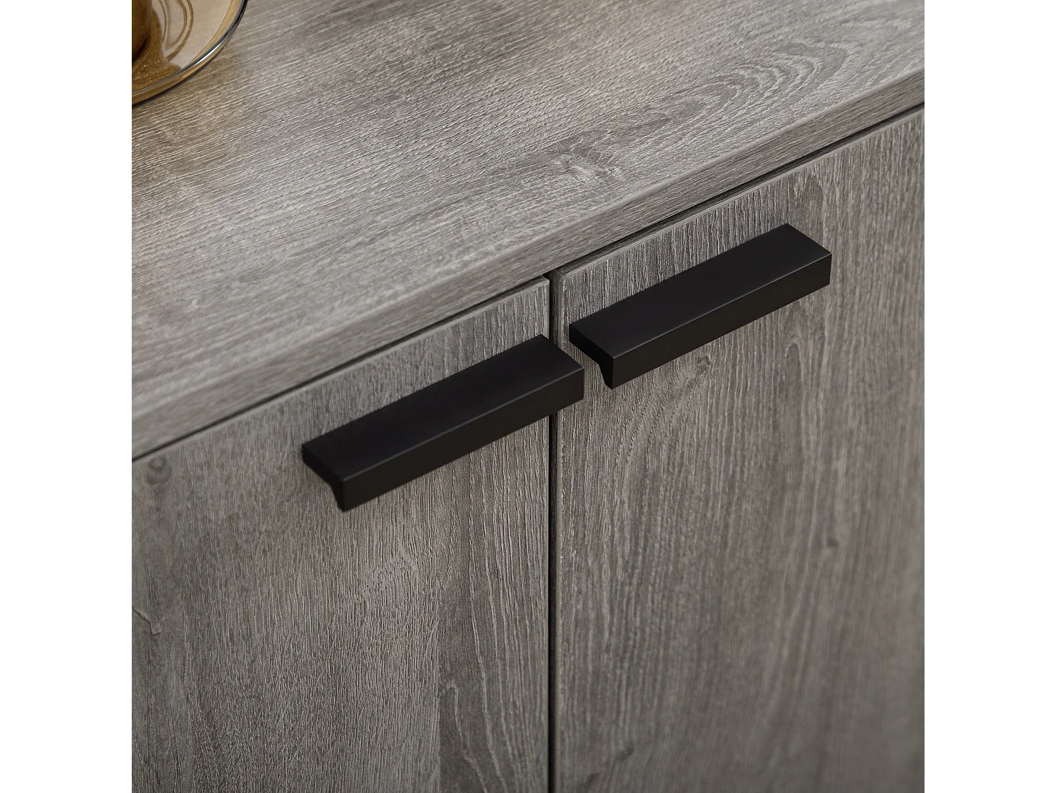 Aparador de cocina gris 106.6x40x82 cm HOMCOM