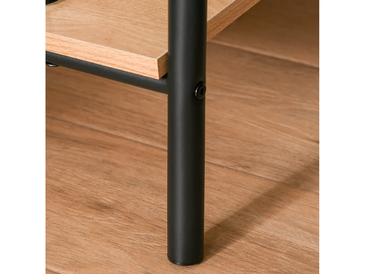 Perchero de ropa negro 64x42.5x149 cm HOMCOM