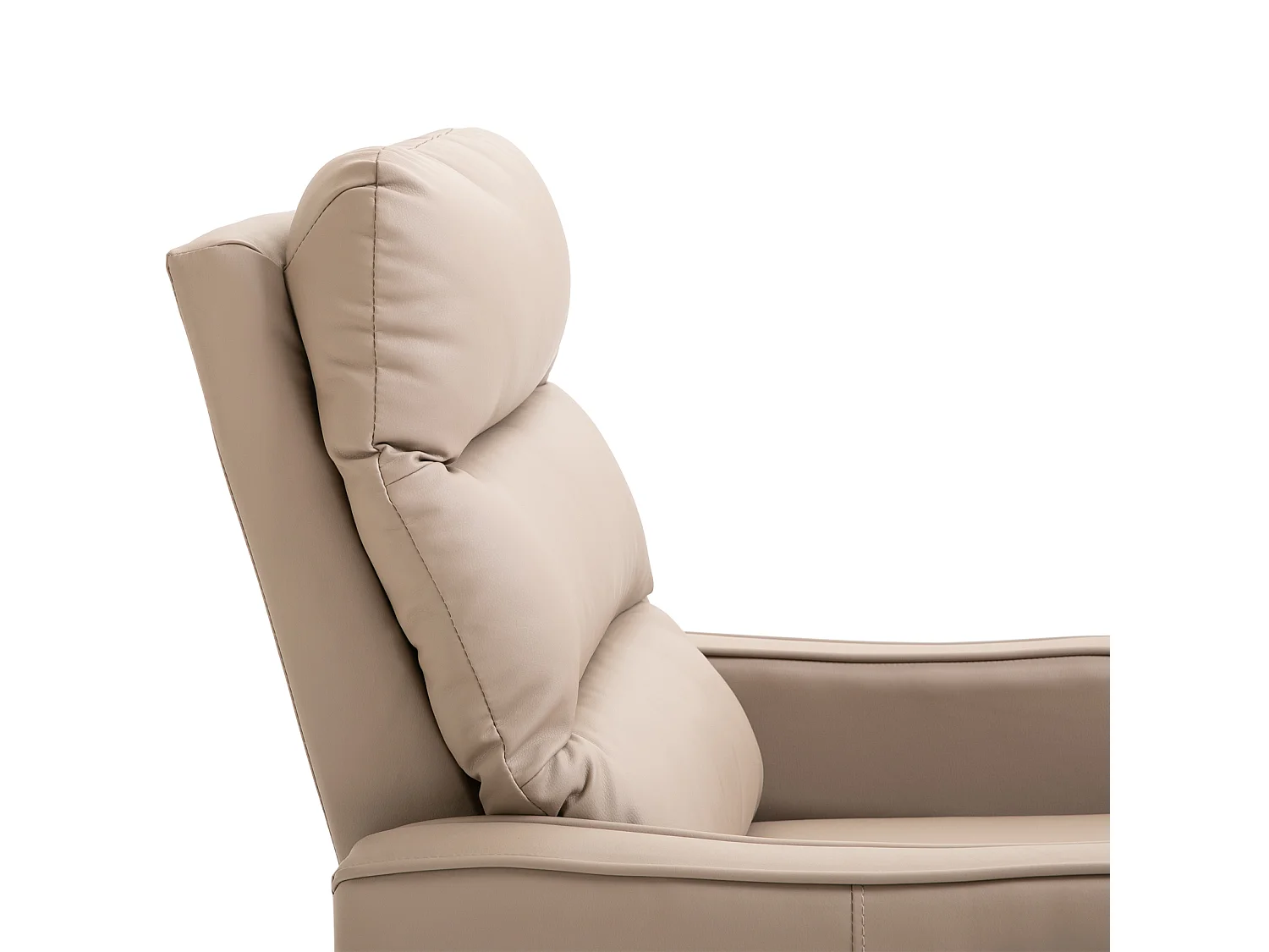 Sillón reclinable marrón 65x89x100cm HOMCOM