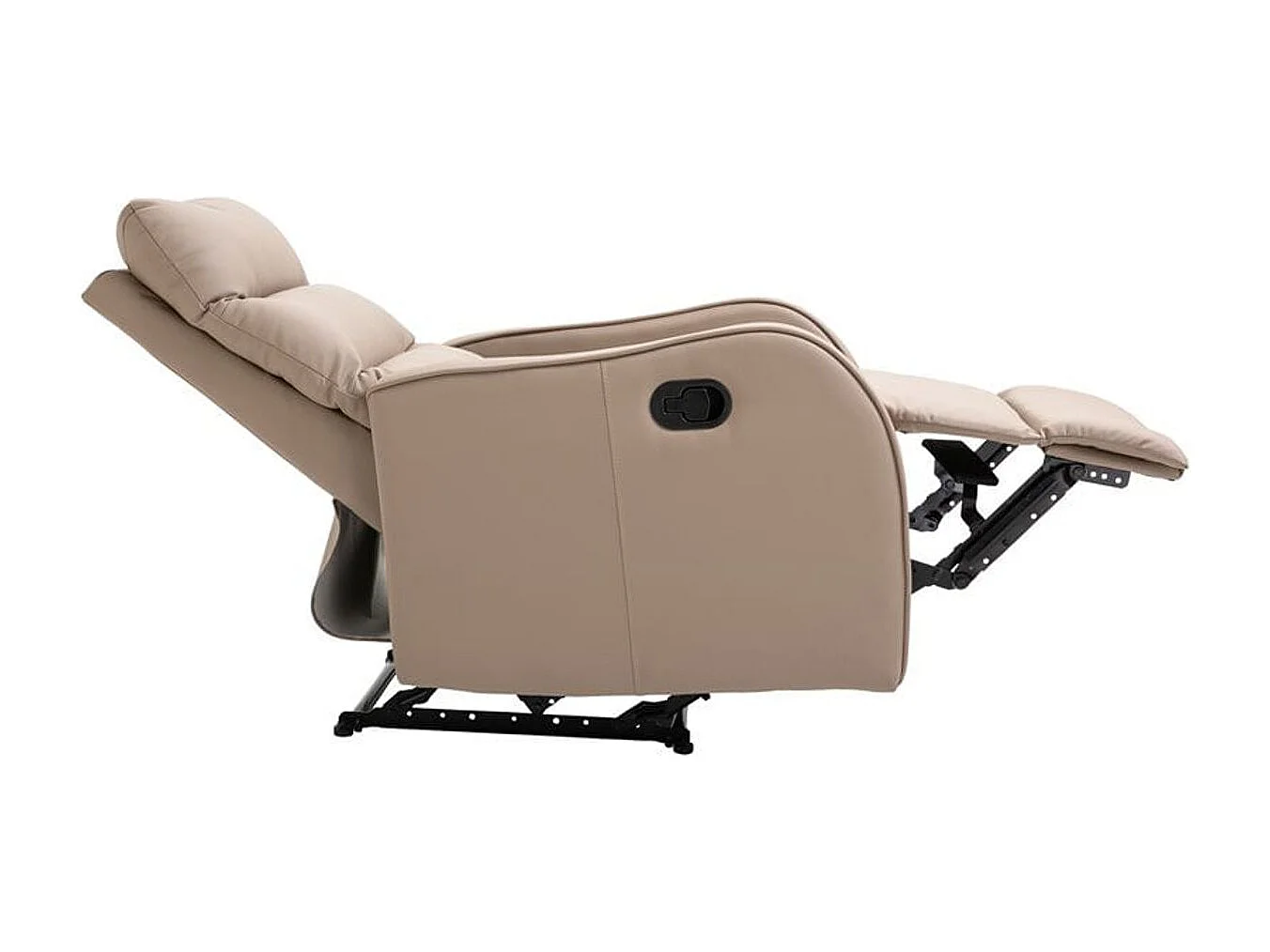 Sillón reclinable marrón 65x89x100cm HOMCOM