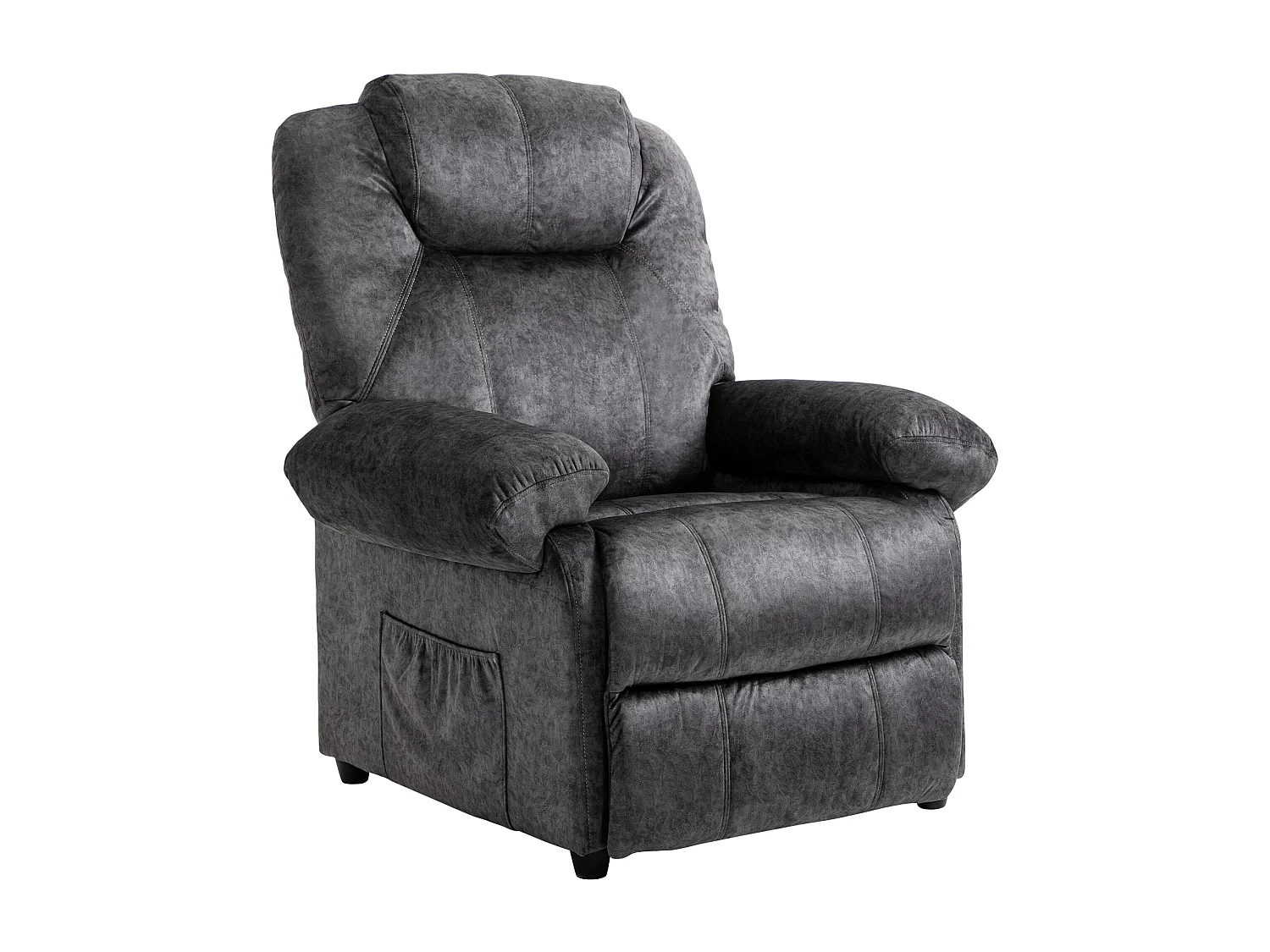 Sillón relax reclinable negro 96x91x108 cm HOMCOM