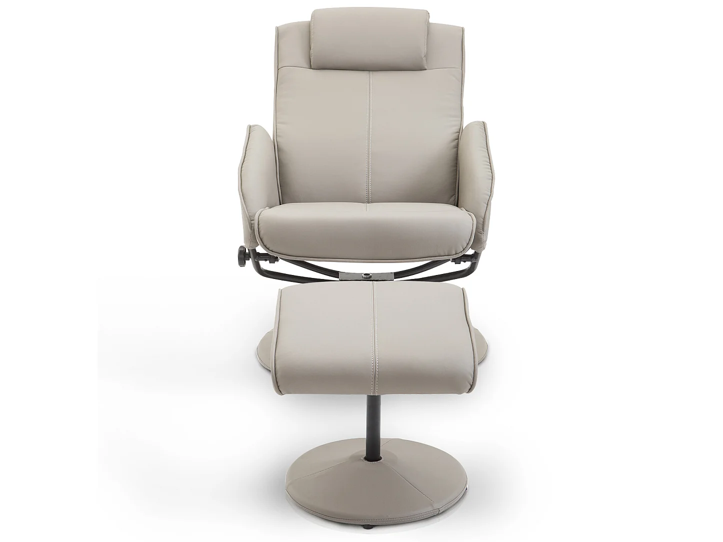 Sillón relax gris 78x67x98 cm HOMCOM