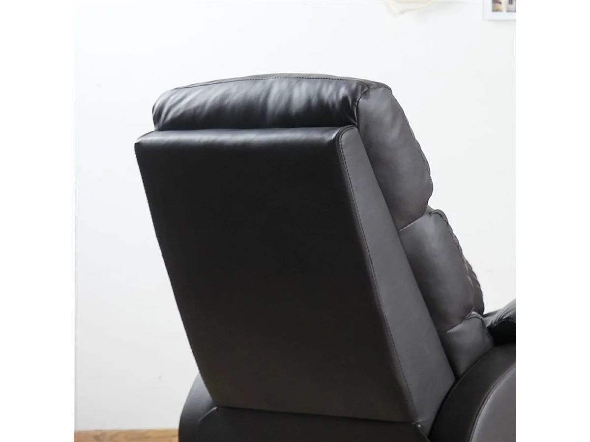 Sillón reclinable marrón 75x92x99 cm HOMCOM