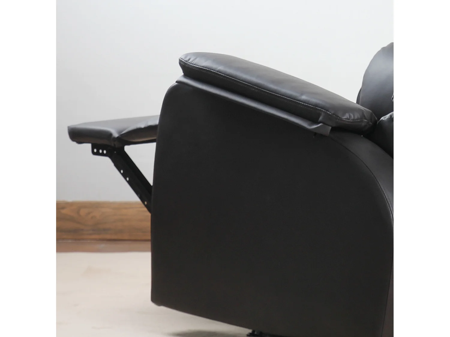 Sillón reclinable marrón 75x92x99 cm HOMCOM