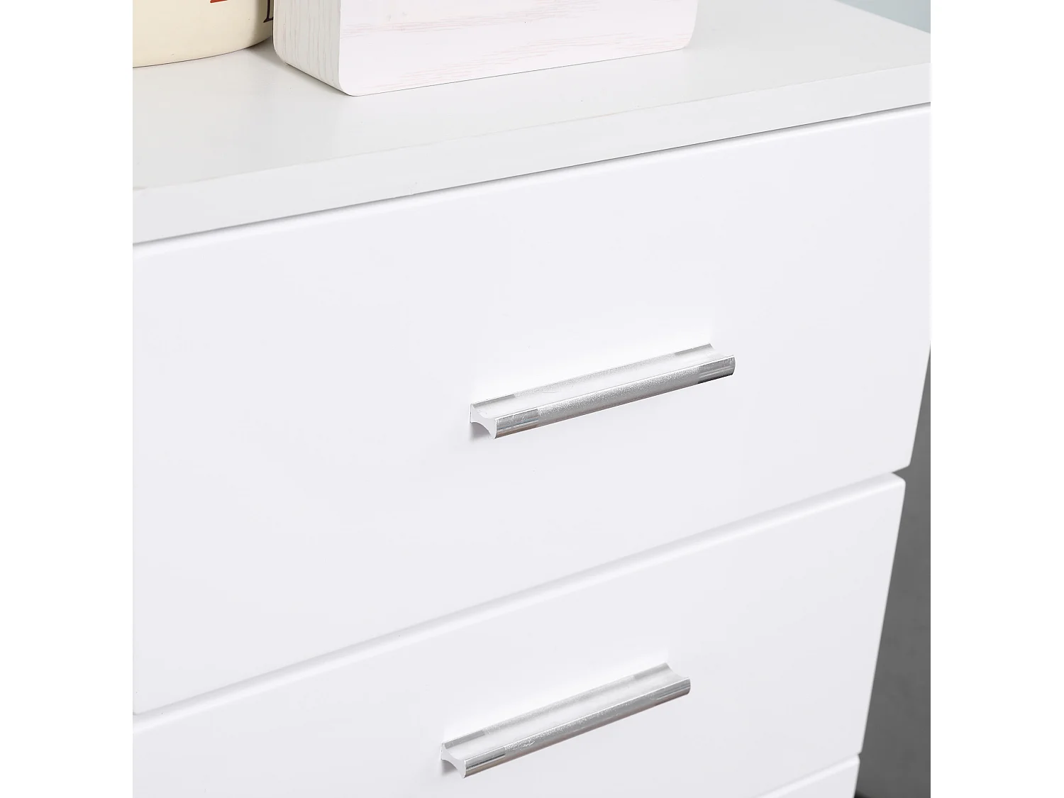 Armario de baño blanco 35x30x77.5 cm kleankin