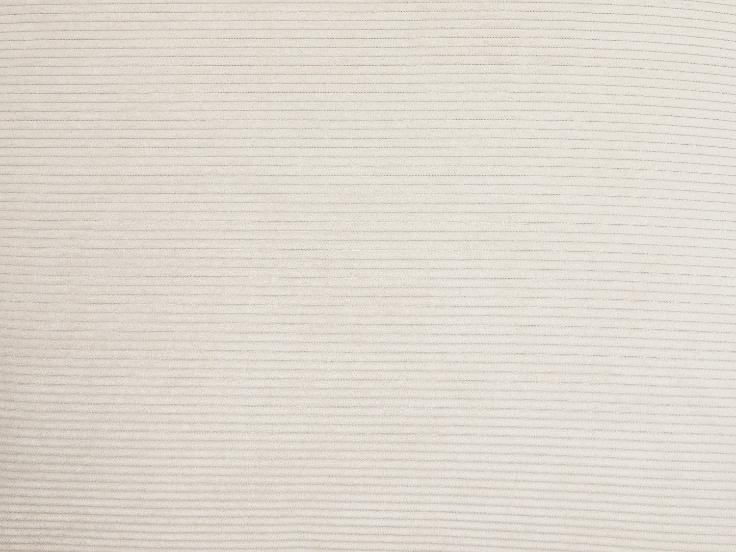 Sofá de canto esquerdo em veludo canelado fino bege NAEMIA da Maison Céphy