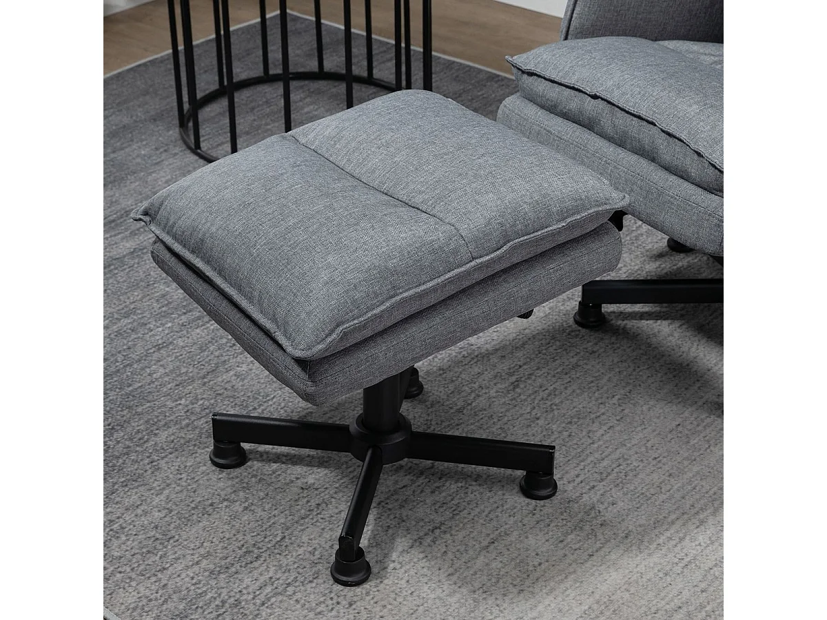 Sillón masaje eléctrico gris 78x93x99 cm HOMCOM