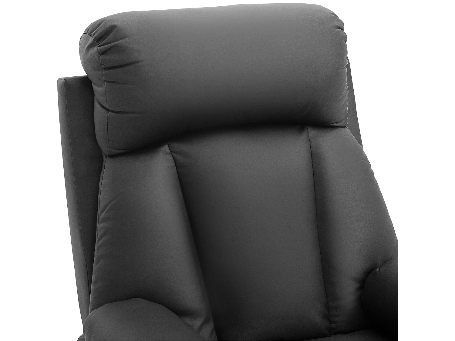 Sillón reclinable negro 80x97x107 cm HOMCOM