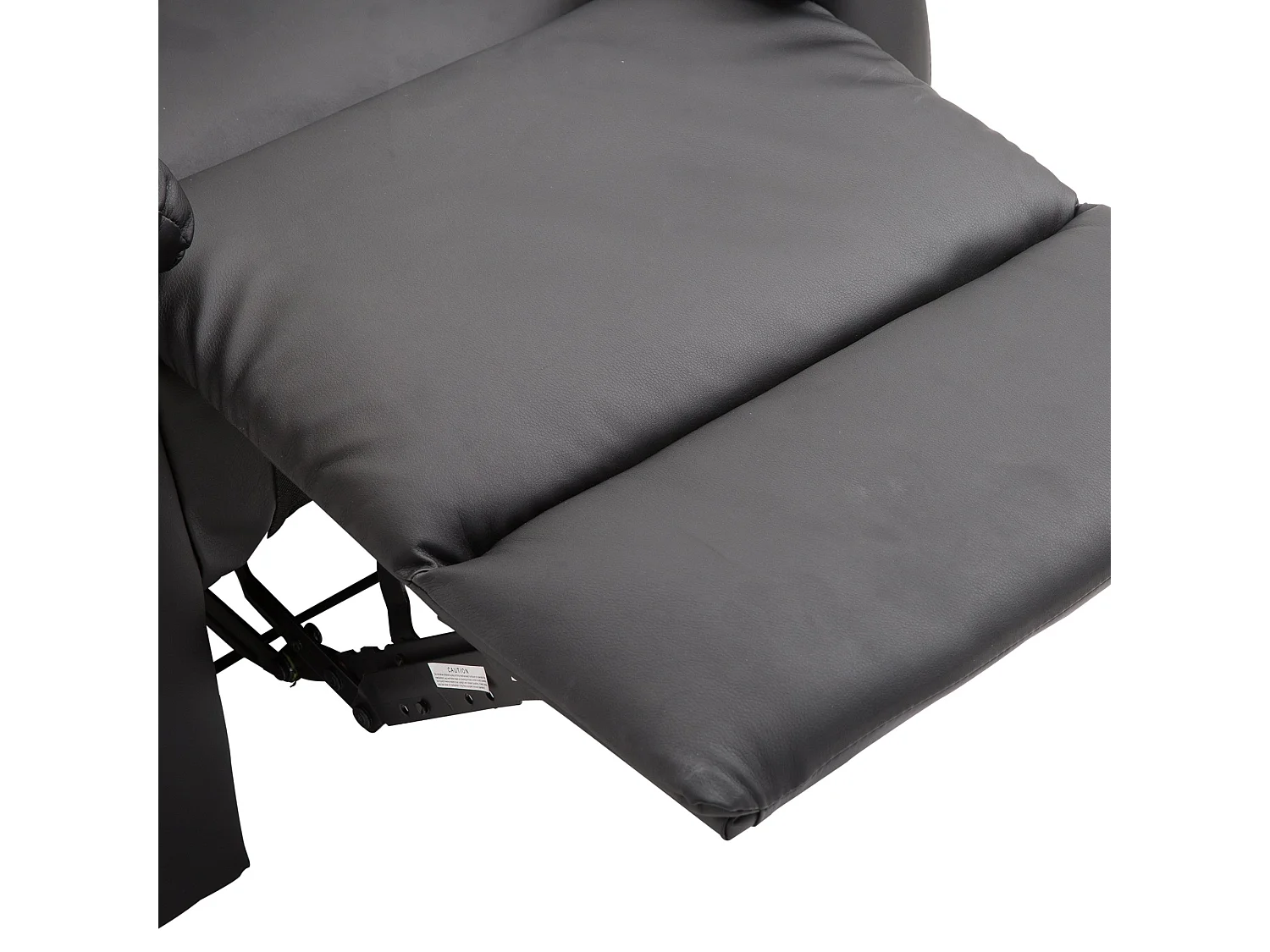 Sillón reclinable negro 80x97x107 cm HOMCOM