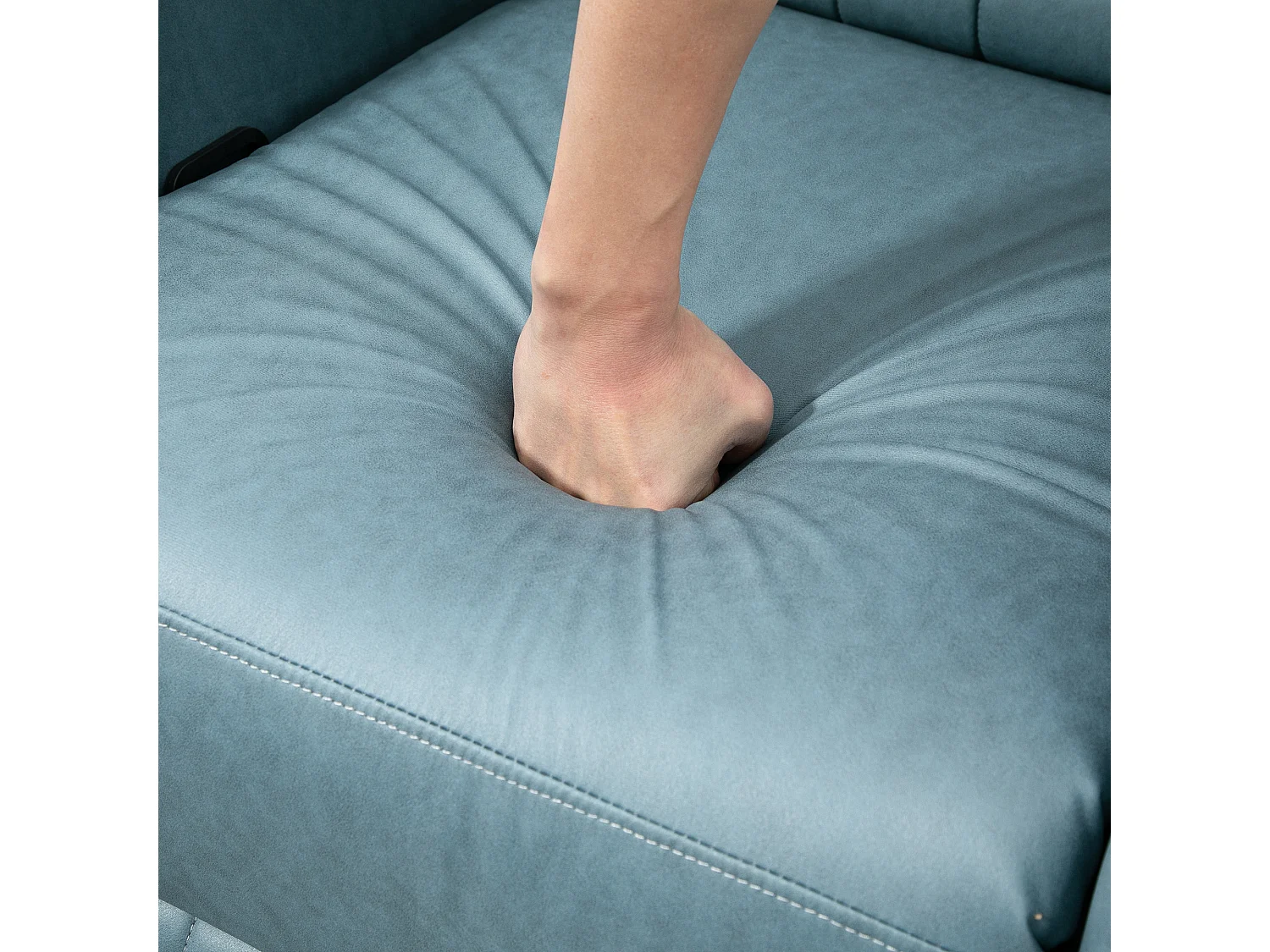 Sillón de masaje azul 79x101x96 cm HOMCOM